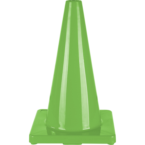 Coloured Traffic Cone, 18", Green Brunswick Fyr & Safety