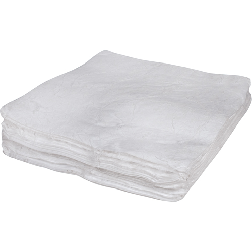 Premium Meltblown Sorbent Pads, Oil Only, 30" x 30", 50 gal. Absorbancy Brunswick Fyr & Safety