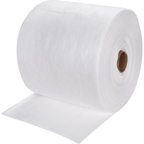 Rouleaux absorbants souffl&eacute;es de premi&egrave;re qualit&eacute;, Lourd, 150' lo x 15" la, Absorption 25 gal. Brunswick Fyr & Safety