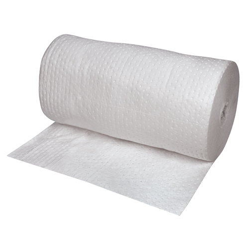 Rouleaux absorbants lamin&eacute;s (SMS) de premi&egrave;re qualit&eacute;, Poids moyen, 150' lo x 30" la, Absorption 40 gal. Brunswick Fyr & Safety
