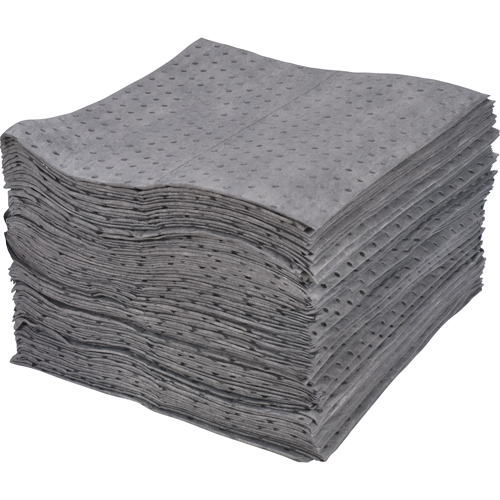 Premium Laminated (SMS) Sorbent Pads, Universal, 15" x 17", 30 gal. Absorbancy Brunswick Fyr & Safety