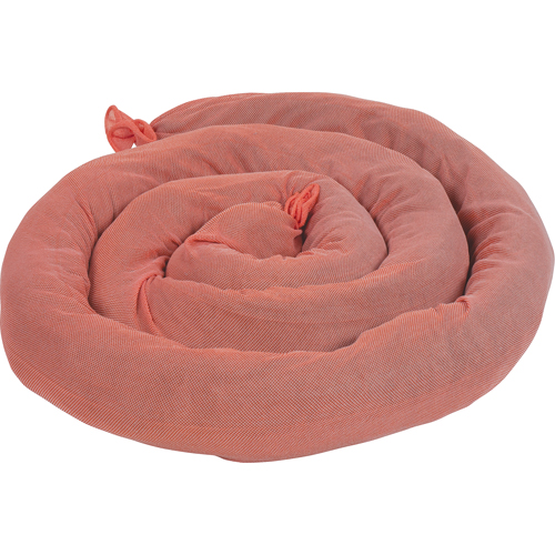 Sorbents Socks, Hazmat, 50 gal. Absorbancy, 3" W x 8' L, Pack of 15 Brunswick Fyr & Safety