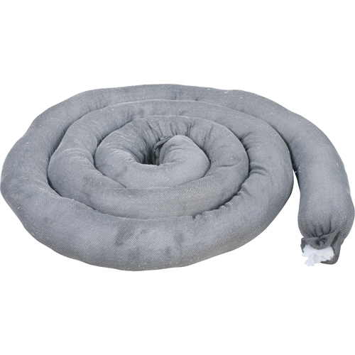 Sorbents Socks, Universal, 40 gal. Absorbancy, 3" W x 10' L, Pack of 10 Brunswick Fyr & Safety