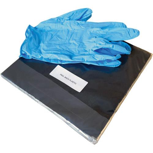 Tapis Plug Rug, Carr&eacute;e, 8" lo x 8" la Brunswick Fyr & Safety