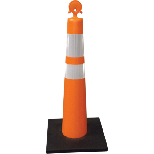 C&ocirc;ne de canalisation, Hauteur 42", Orange Brunswick Fyr & Safety