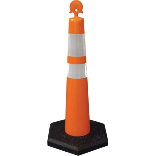 C&ocirc;ne de canalisation, Hauteur 42", Orange Brunswick Fyr & Safety