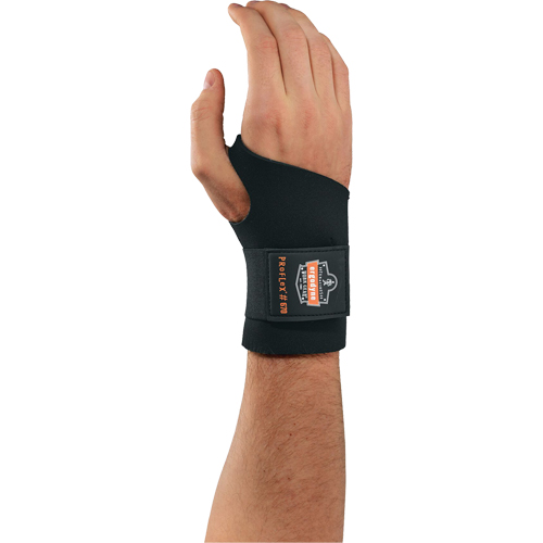 Proflex&reg; 670 Ambidextrous Single Strap Wrist Support, Neoprene, Small Brunswick Fyr & Safety