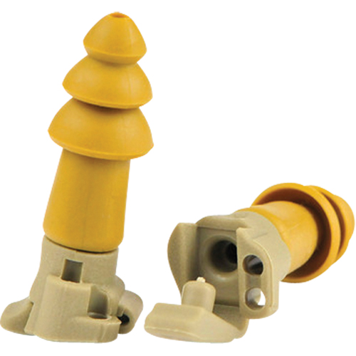 BattlePlugs&reg; Impulse Earplugs, Uncorded, Pair - Plastic Case, 24 dB NRR, Small Brunswick Fyr & Safety