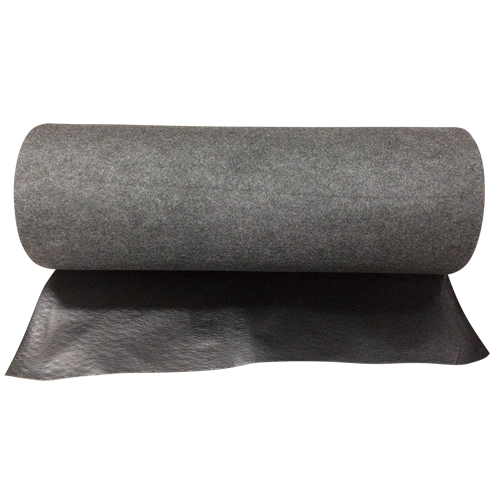 Tapis industriels avec support en poly, 36" la x 50' lo, Lourd Brunswick Fyr & Safety