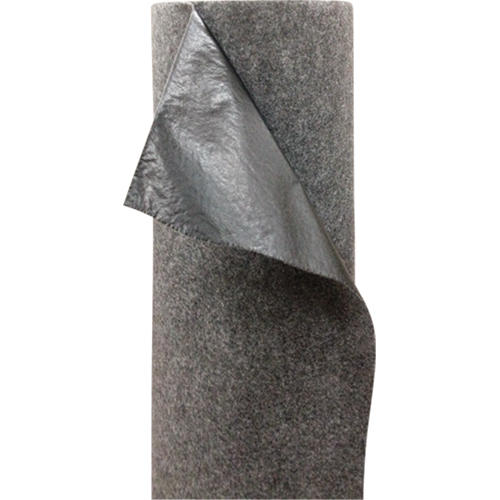 Tapis industriels avec support en poly, 36" la x 50' lo, Lourd Brunswick Fyr & Safety