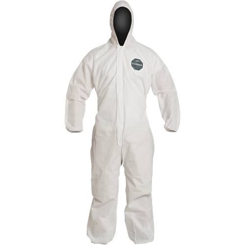 Coverall, 4X-Large, White, ProShield&reg; 10 Brunswick Fyr & Safety