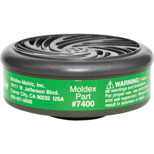 Cartouche de respirateur pour ammoniac/m&eacute;thylamine, Cartouche gaz/vapeur, Ammoniac/M&eacute;thylamine Brunswick Fyr & Safety