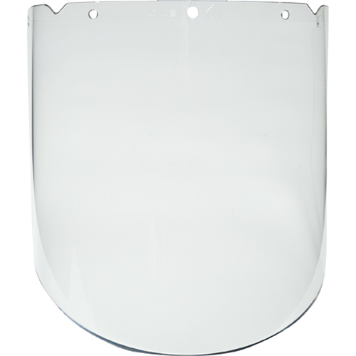 V-Gard&reg; Visor for Heavy Duty General Purpose Applications, Polycarbonate, Clear Tint Brunswick Fyr & Safety