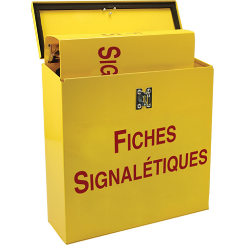 Safety Documents Job-Site Box, French, Binders Included Brunswick Fyr & Safety
