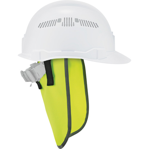 GloWear 8006 Hardhat Neck Shade, High-Visibility Lime Green Brunswick Fyr & Safety