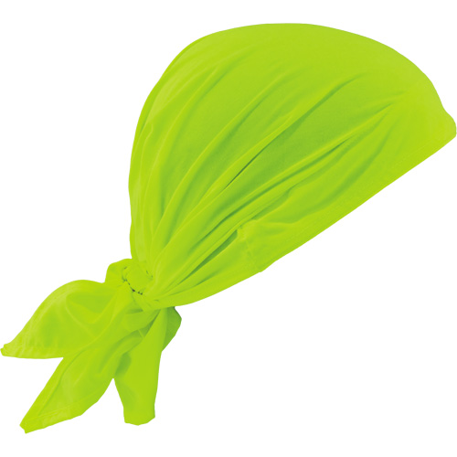 Chill-Its&reg; 6710 Cooling Triangle Hat, High Visibility Lime-Yellow Brunswick Fyr & Safety