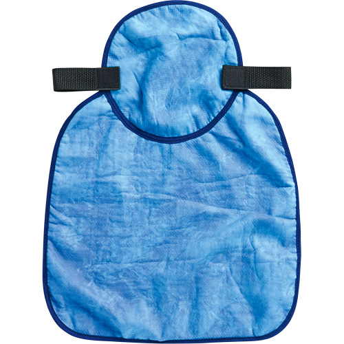 Chill-Its&reg; 6717CT Cooling Hardhat Pad & Neck Shade, Blue Brunswick Fyr & Safety