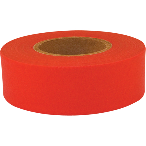 Ruban de signalisation Sub-Zero, 1,2" la x 150' lo, Rouge fluorescent Brunswick Fyr & Safety