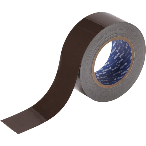 Ruban de marquage pour planchers ToughStripe, 2" x 100', Polyester, Brun Brunswick Fyr & Safety