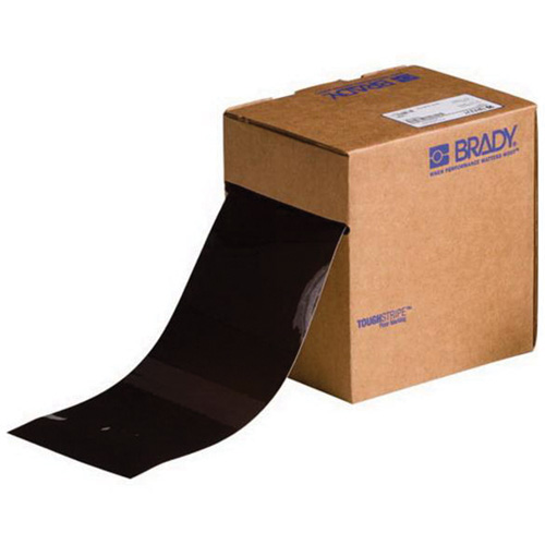 ToughStripe&reg; Floor Marking Tape, 4" x 100', Polyester, Brown Brunswick Fyr & Safety