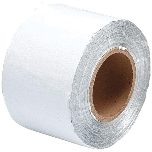 Temporary Pavement Marking Tape, 4" x 150', Vinyl, White Brunswick Fyr & Safety