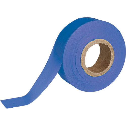 Ruban pour signalisation, 1,188" la x 150' lo, Bleu Brunswick Fyr & Safety