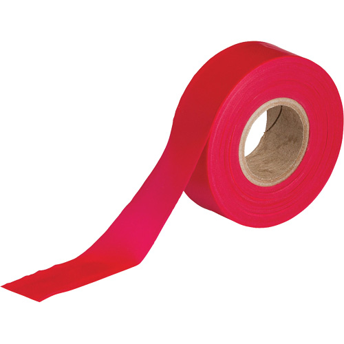 Ruban pour signalisation, 1,188" la x 300' lo, Rouge Brunswick Fyr & Safety