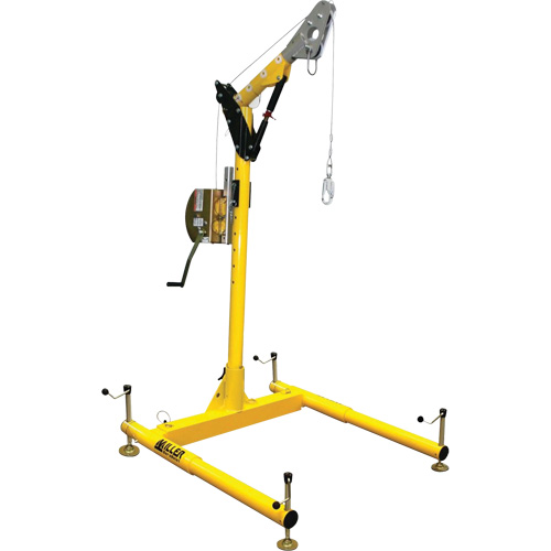 Syst&egrave;me de palan 4 mcx avec palan/treuil Manhandler Brunswick Fyr & Safety