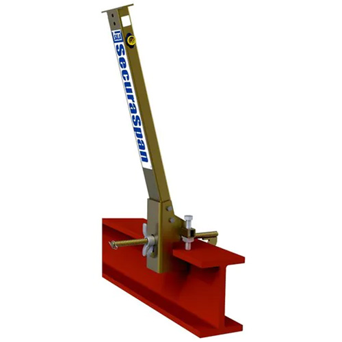 SecuraSpan I-Beam HLL Stanchion with Base Brunswick Fyr & Safety