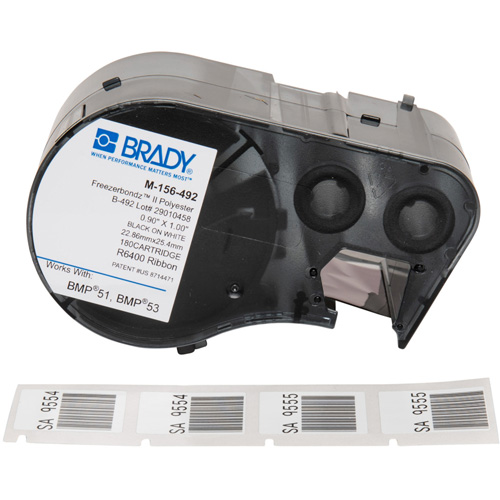 Low Temperature Label Maker Cartridge, Black Brunswick Fyr & Safety