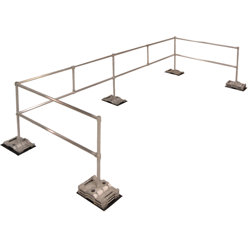 RoofGuard Classic System - Packaged Kits, Aluminum, 72" W x 216" L x 42" H Brunswick Fyr & Safety