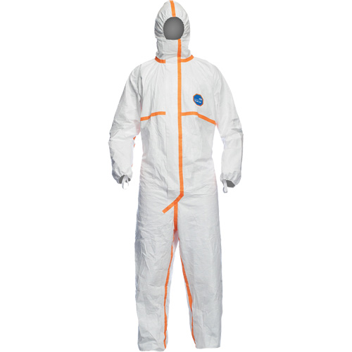 Coveralls, Small, White, Tyvek&reg; 800 J Brunswick Fyr & Safety