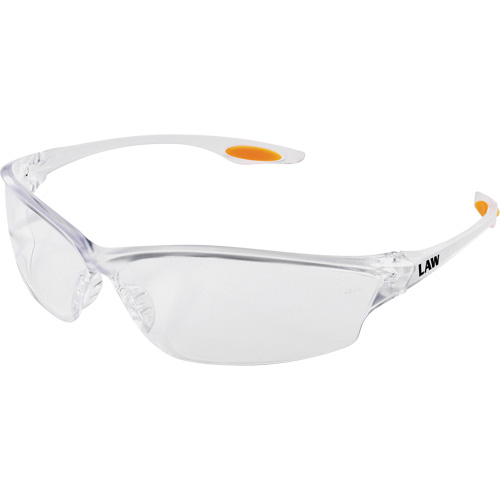 Lunettes de s&eacute;curit&eacute; Law 2, Lentille Transparent, ANSI Z87+ Brunswick Fyr & Safety