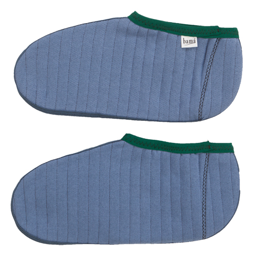 Chaussons pour bottes en caoutchouc, Hommes, T-Grand, Bleu/Vert, Coton/Molleton Brunswick Fyr & Safety