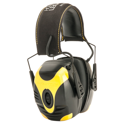 Impact&reg; Pro Industrial Earmuffs, Headband, 30 NRR dB Brunswick Fyr & Safety