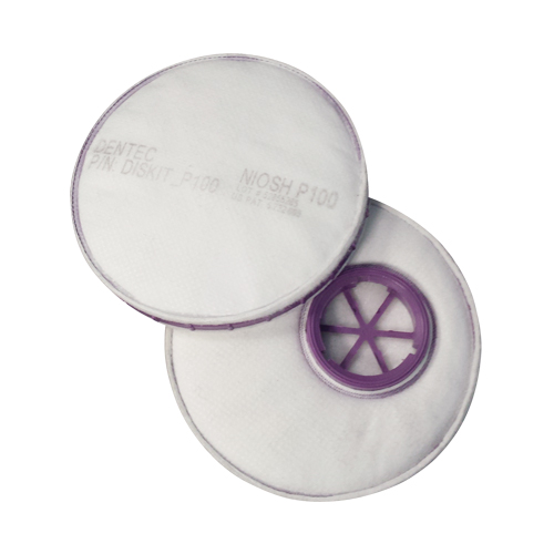 Filtre pour respirateur Diskit, Filtre contre les particules, Filtre P100 Brunswick Fyr & Safety