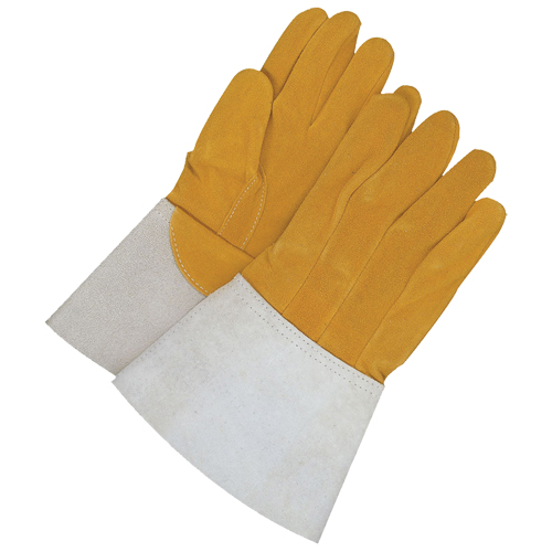 Gants de soudage, Cuir fleur de daim, Taille Petit Brunswick Fyr & Safety