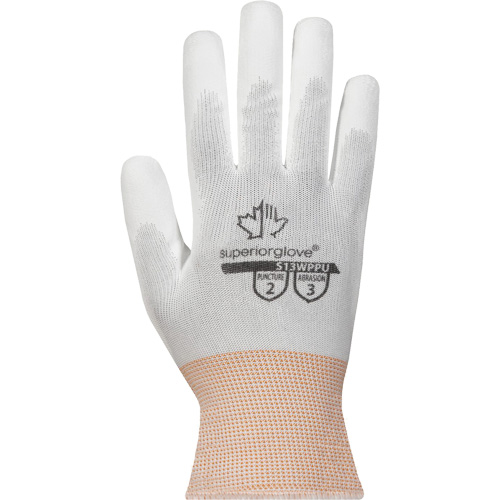 Superior Touch&reg; Coated Gloves, 6/X-Small, Polyurethane Coating, 13 Gauge, Polyester Shell Brunswick Fyr & Safety
