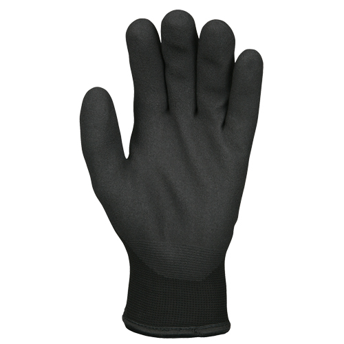 Gants N9690 Memphis Ninja Ice, 8/Moyen, R&ecirc;vetement PVC, Calibre 15, Enveloppe en Acrylique/Tissu &eacute;ponge Brunswick Fyr & Safety