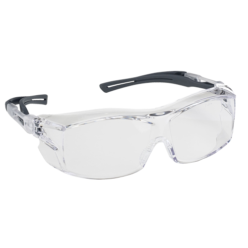 Dynamic OTG Extra Series Safety Glasses, Clear Lens, Anti-Fog/Anti-Scratch, ANSI Z87+/Meets/Exceeds CSA Z94.3 Brunswick Fyr & Safety