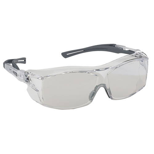 Dynamic OTG Extra Series Safety Glasses, Indoor/Outdoor Mirror Lens, Anti-Fog/Anti-Scratch, ANSI Z87+/Meets/Exceeds CSA Z94.3 Brunswick Fyr & Safety