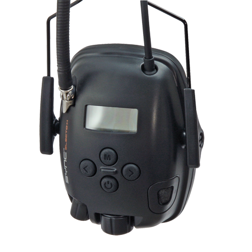 Howard Leight Sync Electo-H Helmet Earmuffs, Cap Mount Style, 30 dB Brunswick Fyr & Safety