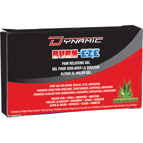 Dynamic Burn-Eze Relieving Gel, Gel, Class 2 Brunswick Fyr & Safety