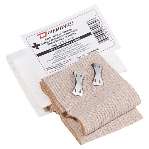 Dynamic Elasticized Compress Bandage, 4-1/2" L x 6" W Brunswick Fyr & Safety