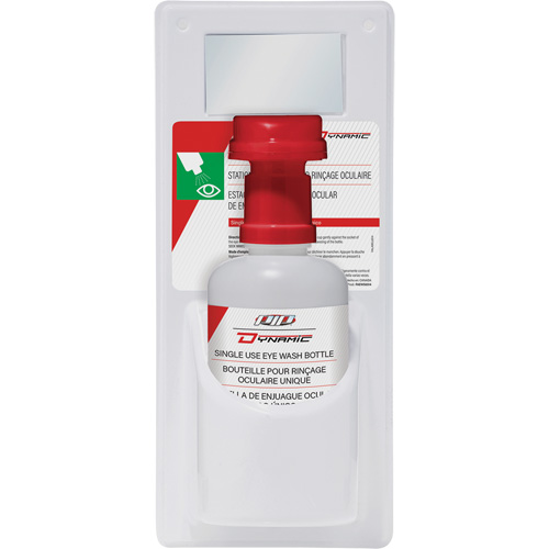 Dynamic Single-Use Eyewash Station with Isotonic Solution, Single Brunswick Fyr & Safety