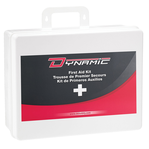 Trousse de premiers soins pour bateau Dynamic, Dispositif m&eacute;dical Classe 1, Boîte en plastique Brunswick Fyr & Safety