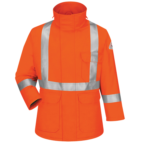 Parkas de luxe Excel FR Comfortouch, Petit, Orange Brunswick Fyr & Safety
