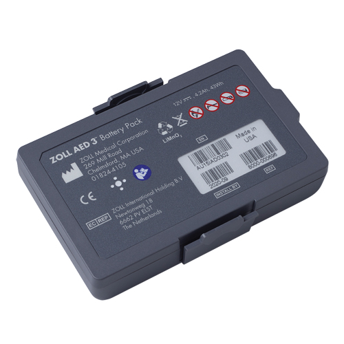 Bloc-pile de rechange pour DEA, Zoll AED 3 Pour, Classe 4 Brunswick Fyr & Safety