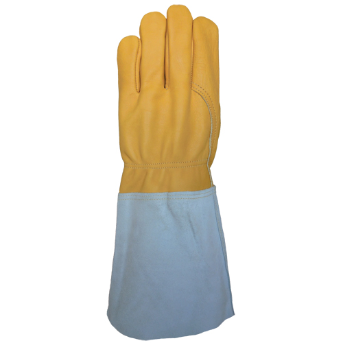 TIG Welding Gloves, Grain Cowhide, Size One Size Brunswick Fyr & Safety