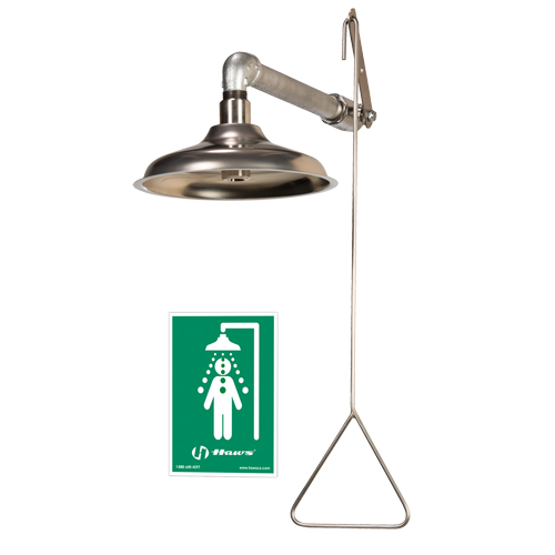 Drench Shower, Wall-Mount Brunswick Fyr & Safety